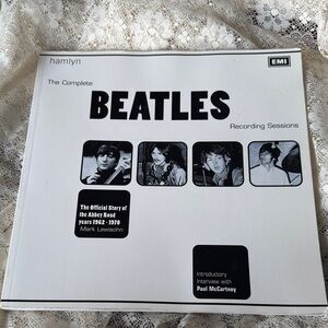 The Complete Beatles Recording Sessions Book collectible with Fabulous pictures